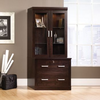 Dark Alder Exec Office Suite 65 5 W By Sauder Officefurniture Com