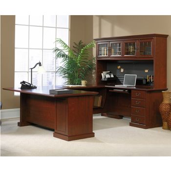 Sauder Heritage Hill Executive U Desk W Hutch Officefurniture Com