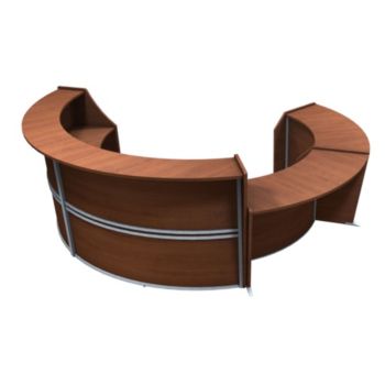 Marque Curved 4 Piece Ada Reception 139wx119d Officefurniture Com