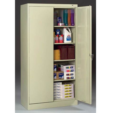 Tennsco Metal Storage Cabinet 36x24x72 Black