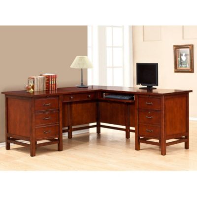 Mission Style Home Office Desks - Amish-Made Oak & Craftsman