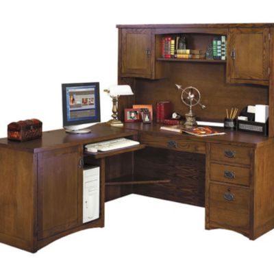 Mission Desk | Amish Oak & Craftsman Style Computer Desks for Home ...