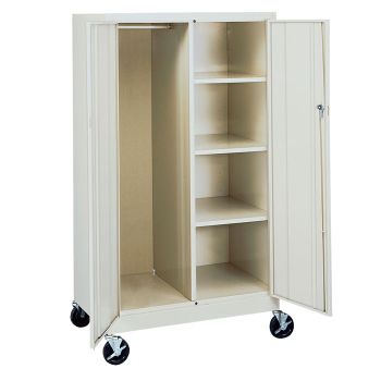 Mobile Wardrobe Storage Cabinet Tes Ck6620dh Officefurniture Com