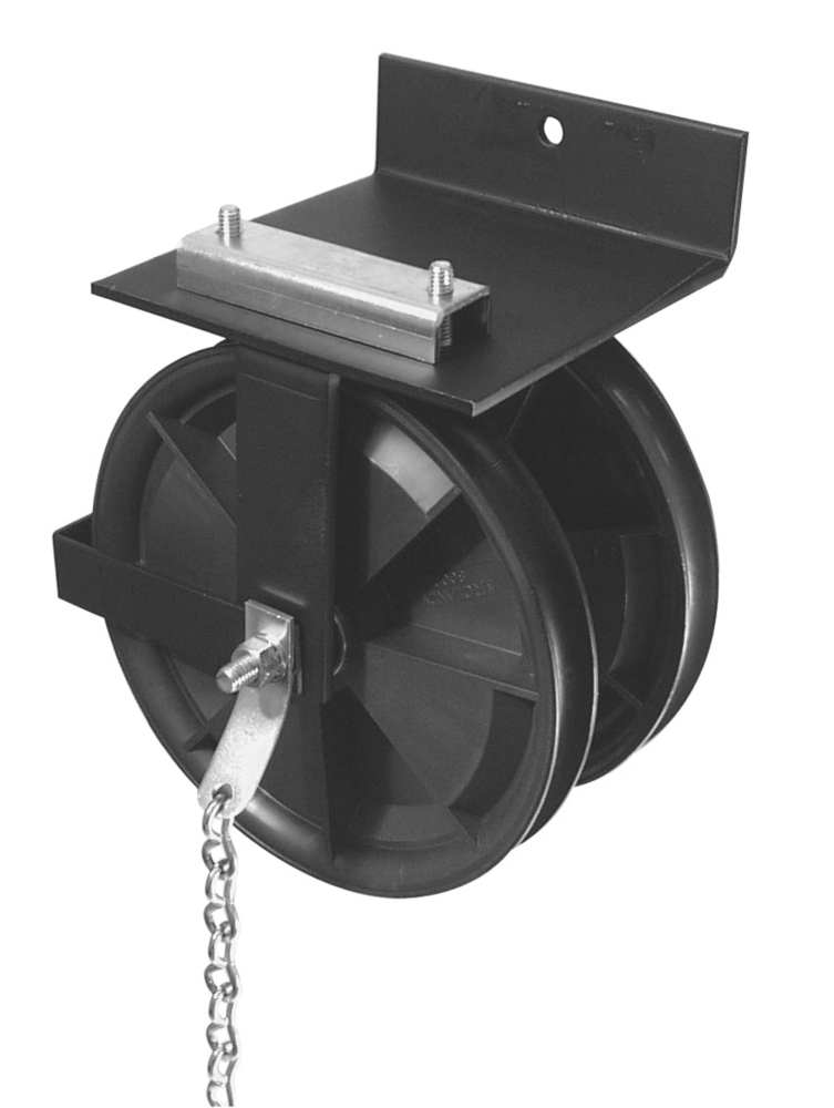 8" Live End Pulley, 2863-A 