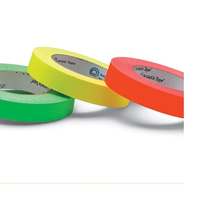 Fluorescent Spike Tape Stack from Rose Brand