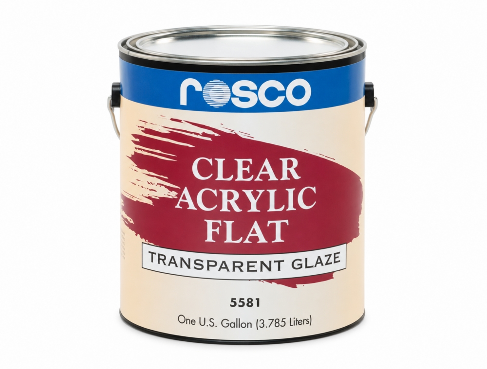 Clear Acrylic Flat Glaze
