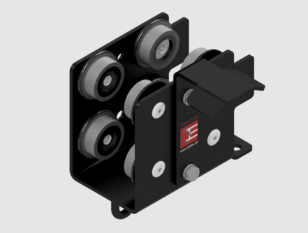 Master Carrier with Limit Striker for Straight Unitrack / Unibeam, TRA0705