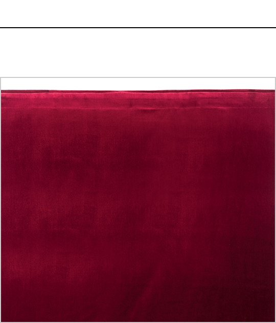 Flat Curtain with Zero Fullness