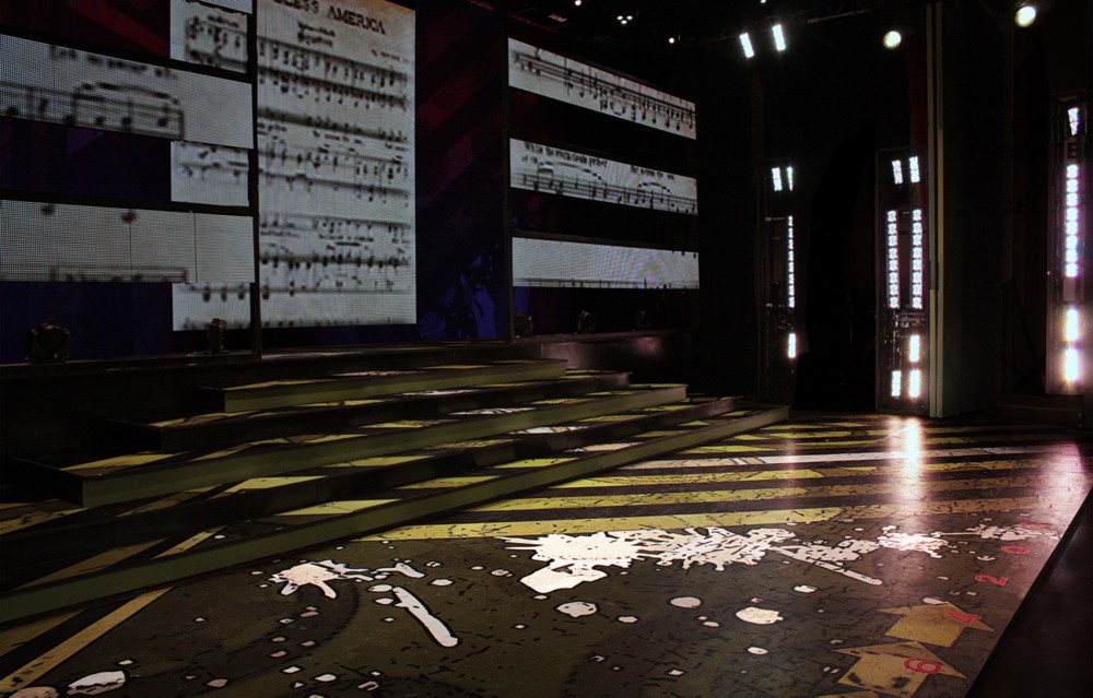 Digitally Printed Ballare Floor Transforms Fort Sam Houston Theatre