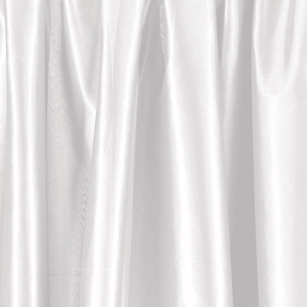 120" Poly Sheen, White, IFR
