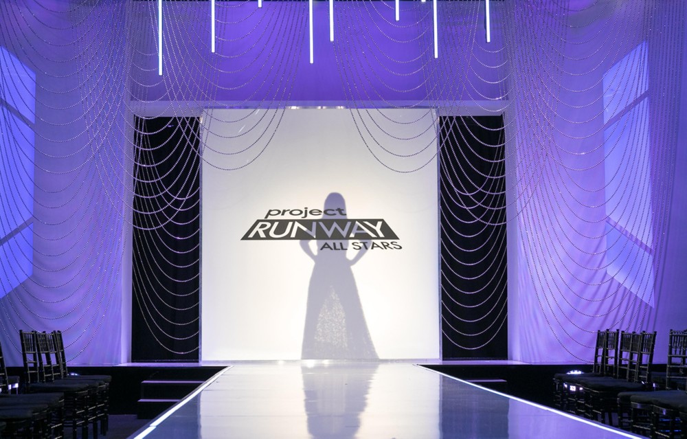Metal Beaded Curtains for <i>Project Runway</i>