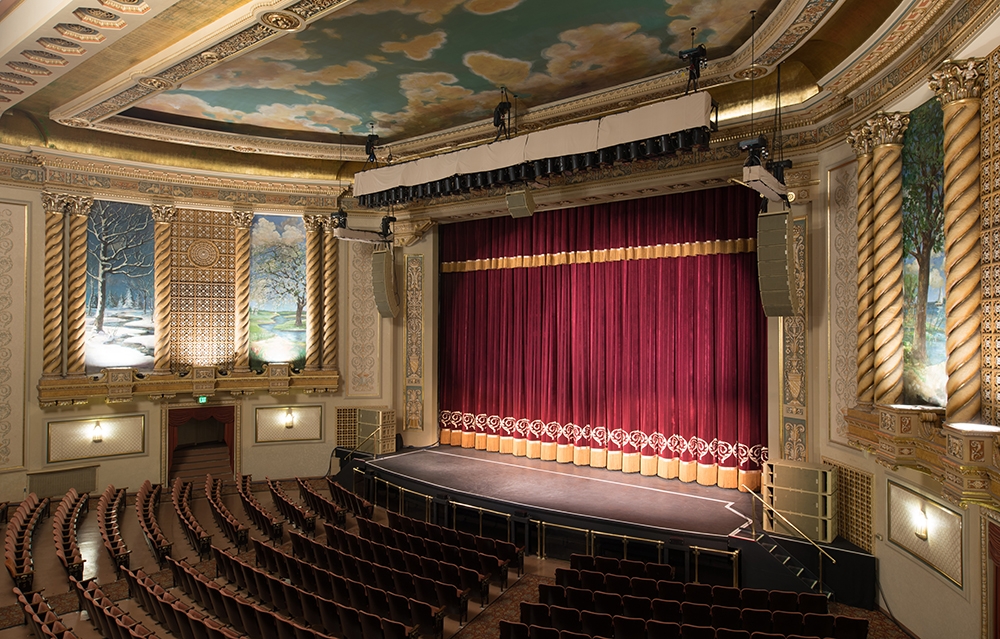 New Drapes for Landmark Sandusky State Theatre