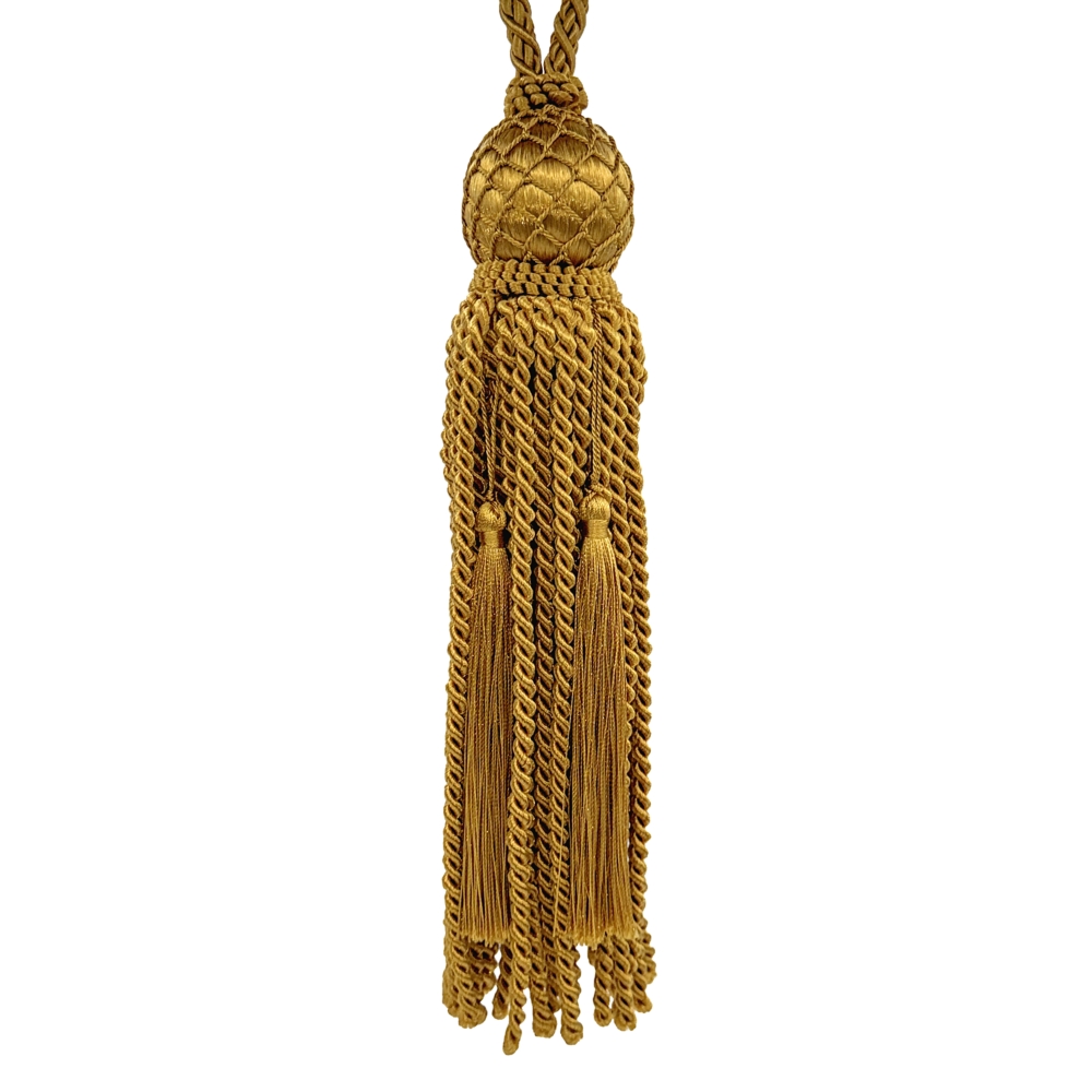 10" Bullion Tie-Back Tassel
