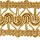 Bright-Gold 1-1/2" wide Yard