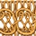 Antique-Gold 1-1/4" wide Yard
