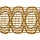 Antique-Gold 1-1/2" wide Yard