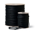 Black Trick Line / Tie Line, Cotton, Un-Glazed, #4 3000' Spool - Black  Trick Line #4