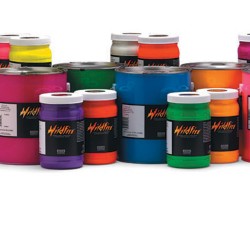 Wildfire UV Sensitive Luminescent Paints - Visible Colors from Rose Brand