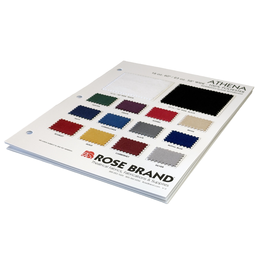 Athena 16oz/23 oz Swatch Card