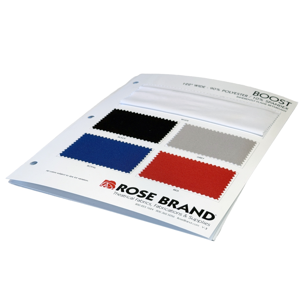 Boost Swatch Card