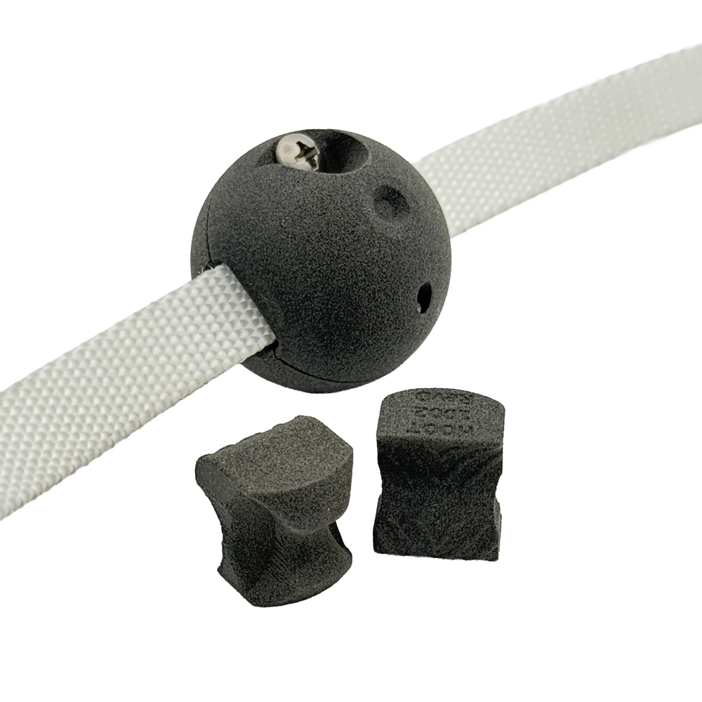 Split Spacer Balls for 1/2" Webbing (50 cnt.)