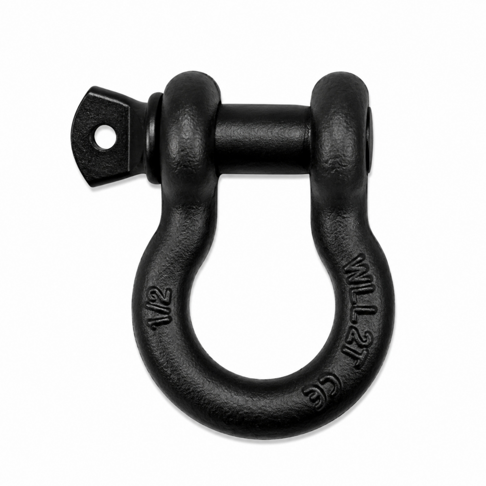 Black Drop Forged Screw Pin Shackles