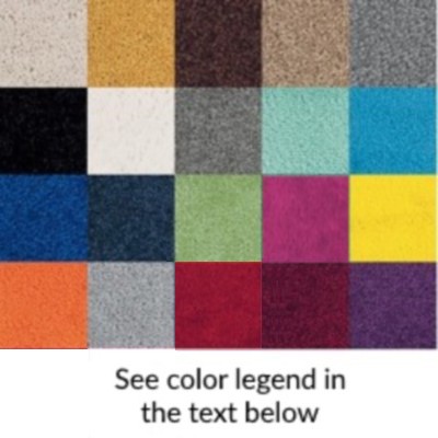Lux Event Carpet Colors
