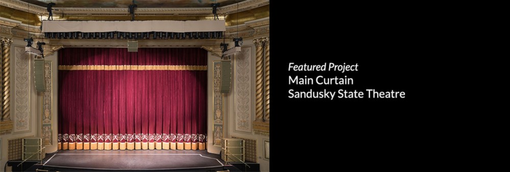 Sandusky State Theatre Main Curtain