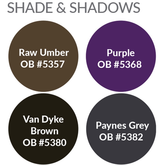 Shade-Shadows 4 @ 6 oz Each