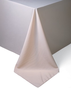 pointed corner tablecloth