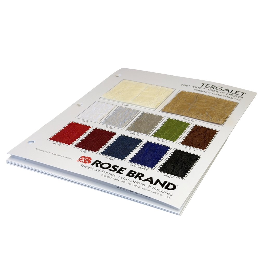 Tergalet Swatch Card