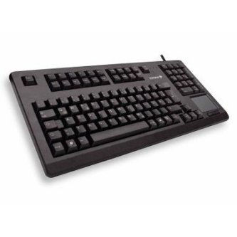 CHERRY, G80-11900, KEYBOARD, COMPACT 104 KEY, BLACK, 16IN USB, WITH TOUCHPAD, 22 PROGRAMMABLE KEYS, LASER ETCH KEY