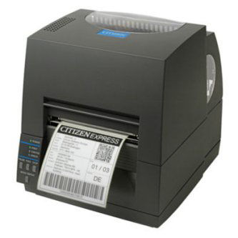 CITIZEN, CL-S621 TYPEII, BARCODE PRINTER, DIRECT THERMAL AND THERMAL TRANSFER, 203DPI, PEELER, GRAY, REPLACES CL-S621-P-GRY