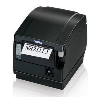 CITIZEN, THERMAL POS, CT-S600 TYPE II, FRONT EXIT, SEH ETHERNET, BLACK