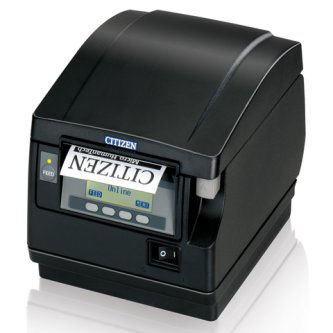 CITIZEN, THERMAL POS, CT-S800 TYPE II, TOP EXIT, USB, BLACK