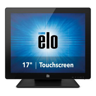 ELO, 1717L 17-INCH LCD (LED BACKLIGHT) DESKTOP, INTELLITOUCH (SAW) SINGLE-TOUCH, USB & RS232 CONTROLLER, CLEAR, ZERO-BEZEL, VGA VIDEO INTERFACE, BLACK, WORLDWIDE