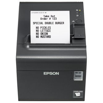 EPSON, TM-L90II, LFC, LINERLESS, EDG, SERIAL (S01), WITH AC CABLE AND POWER SUPPLY