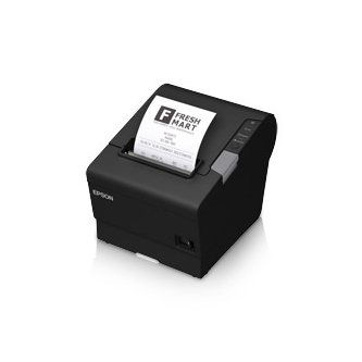EPSON, TM-T88VI-DT2, THERMAL RECEIPT PRINTER EPSON BLACK, ETHERNT,USB, & SERIAL I/F, CORE I3, 64GB, WIN 10, INCLUDES POWER SUPPLY, PS-180