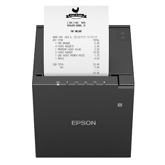 EPSON, TM-M50IIH, THERMAL RECEIPT PRINTER, AUTOCUTTER, USB AND BLUETOOTH, EPSON BLACK, ENERGY STAR