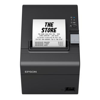 EPSON, TM-T20III, READYPRINT THERMAL RECEIPT PRINTER, EPSON BLACK, USB & SERIAL INTERFACES, POWER SUPPLY, AND USB CABLE INCLUDED