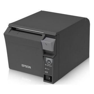 EPSON, TM-T70II, FRONT LOADING THERMAL RECEIPT PRINTER, IOS ANDROID AND WINDOWS COMPATIBLE , EPSON WHITE, BLUETOOTH INTERFACE, PS-180 INCLUDED