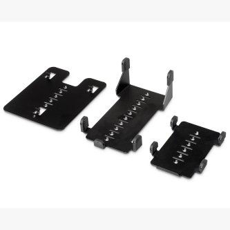 SPACEPOLE, PAYMENT: INGENICO ISC250 MULTIGRIP PLATE FOR MOUNTING ON SPACEPOLE DURATILT, STACK OR OTHER OPTIONS (BLACK)