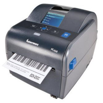 Desktop barcode printer