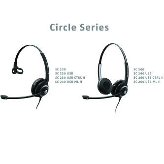 1000657 SC 238 Single-Sided Headset