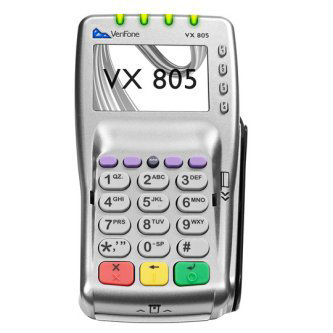 VX805 CTLS,192MB SC 2SAM STD KEYPAD