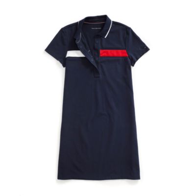 tommy hilfiger collared dress