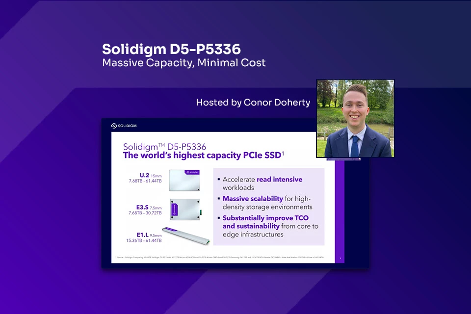 Solidigm D5-P5336 Sales Training Video