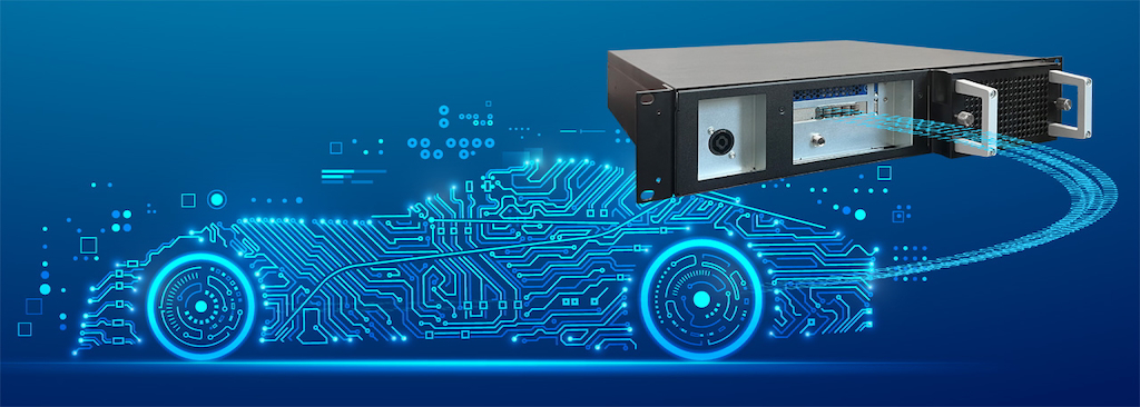  Solidigm SSDs in InoNet 2U storage extender for edge storage data capture.