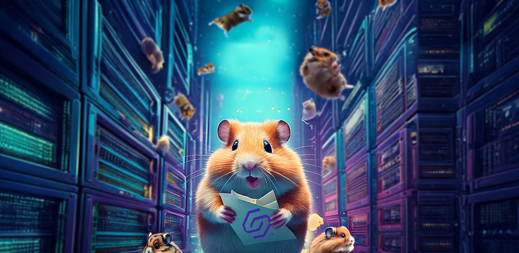 AI generated image of lemming jumping off the edge data storage ssds