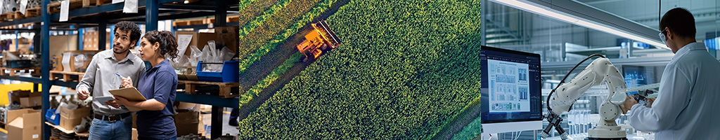 Data matters medical diagnostics, inventory management and smarter agriculture. 